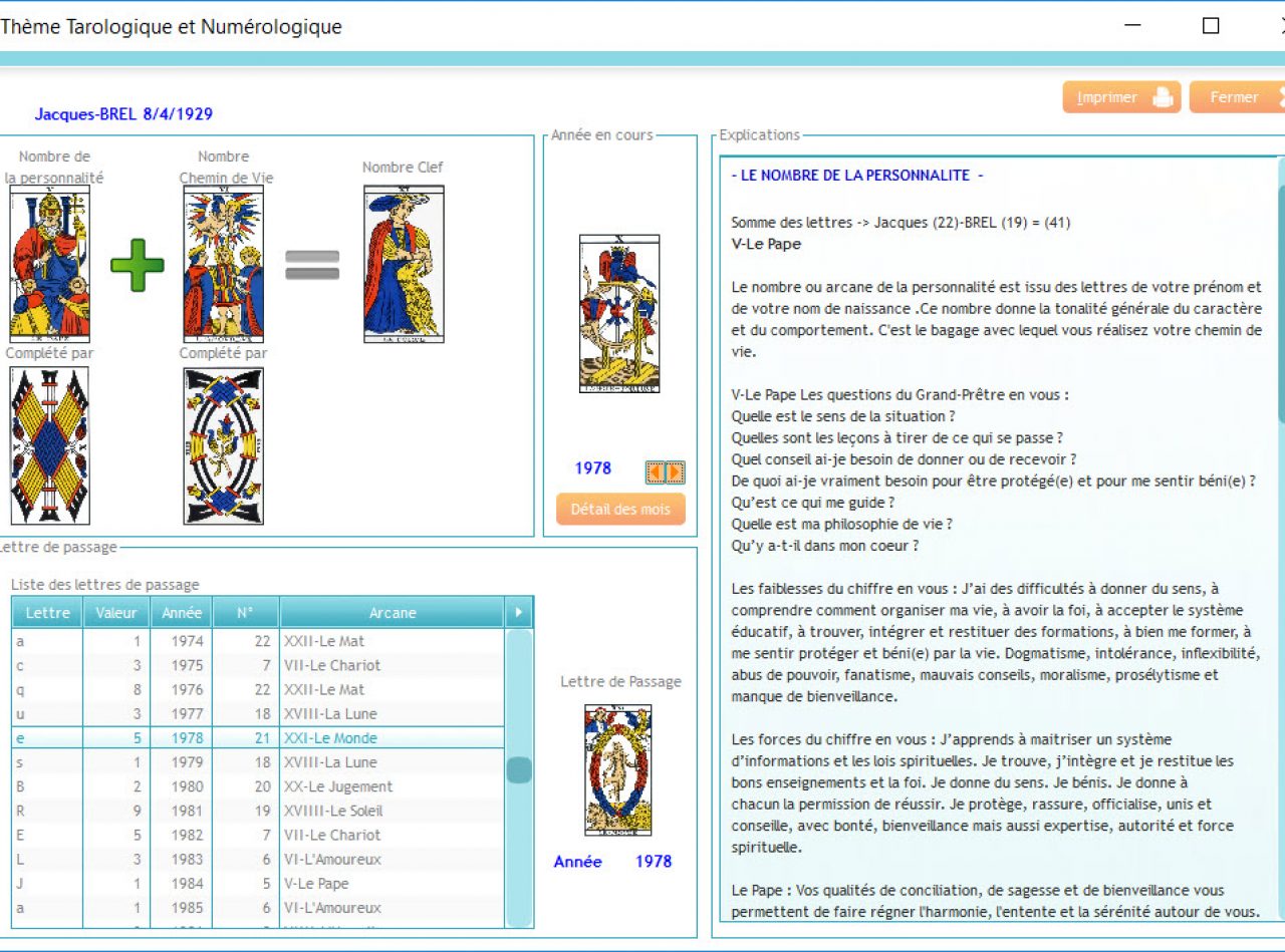 ThemeJacquesBREL-TarotEtNumerologie